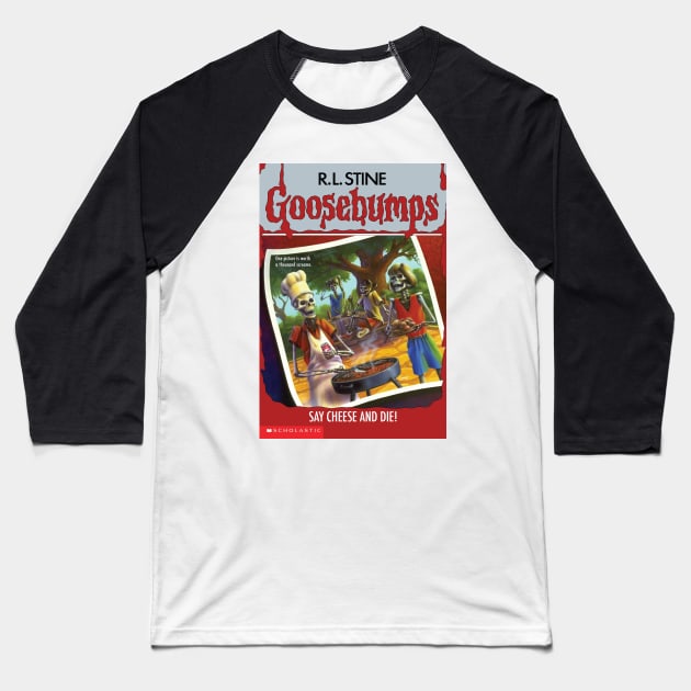 Goosebumps cover book Baseball T-Shirt by Scarlett